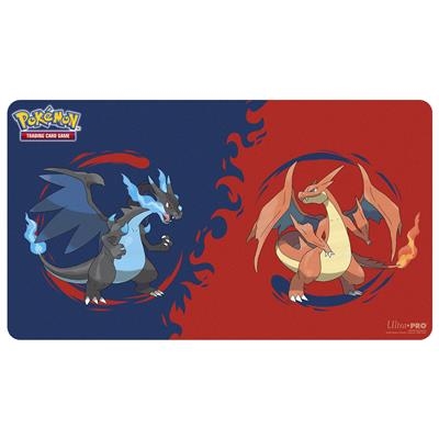  Mega Charizard X and Mega Charizard Y - Pokemon Playmat